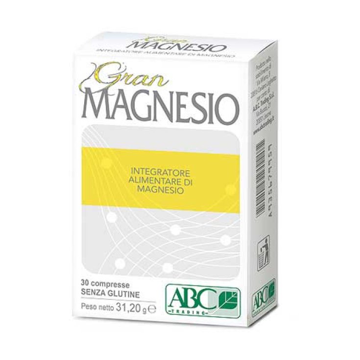 ABCTrading Great Magnesium Nahrungsergänzungsmittel 30 Tabletten