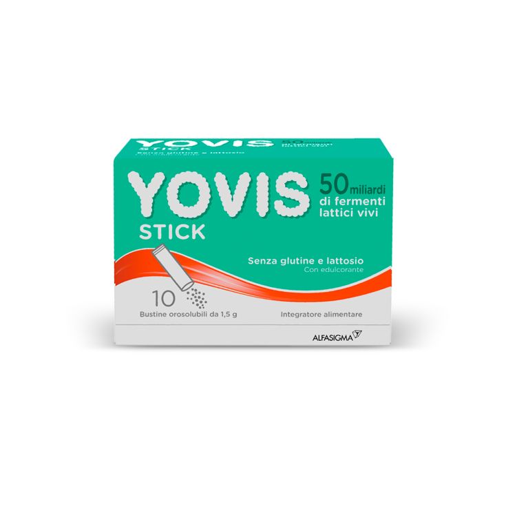 Yovis 50 Milliarden Alfasigma 10 Orolösliche Sticks