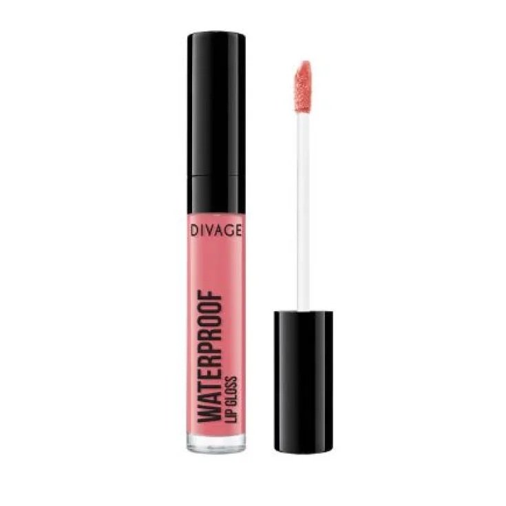 Divage Waterproof Long Lasting Lipgloss 02 Peach Rose