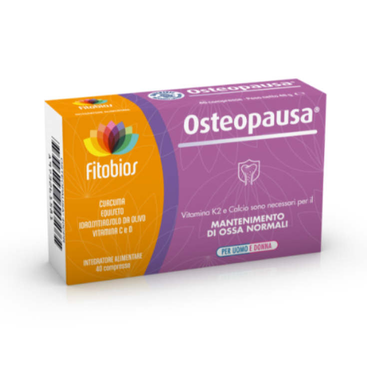 Fitobios Osteopause Nahrungsergänzungsmittel 40 Tabletten