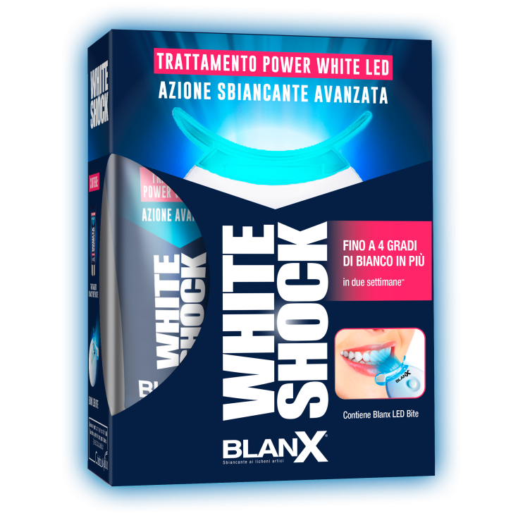 White Shock Advanced Whitening Action BlanX 30ml + Biss