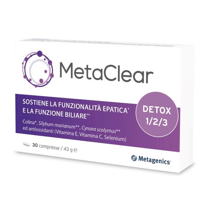 MetaClear Metagenics™ 30 Tabletten