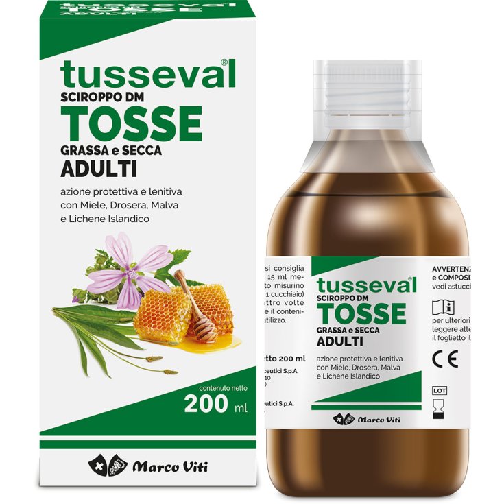 Tusseval COUGH Erwachsene Marco Viti Sirup 200ml