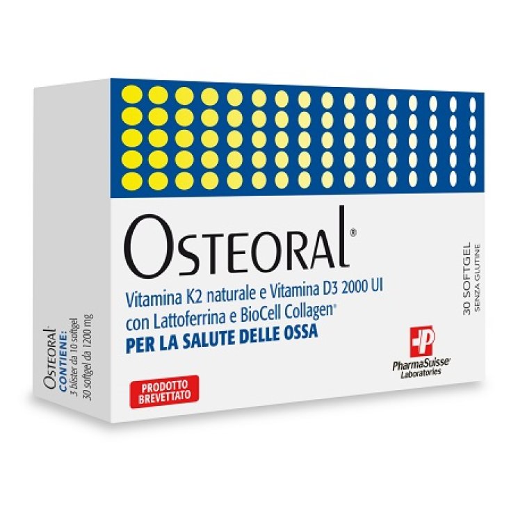 Pharmasuisse Laboratories Osteoral 30 Weichkapseln