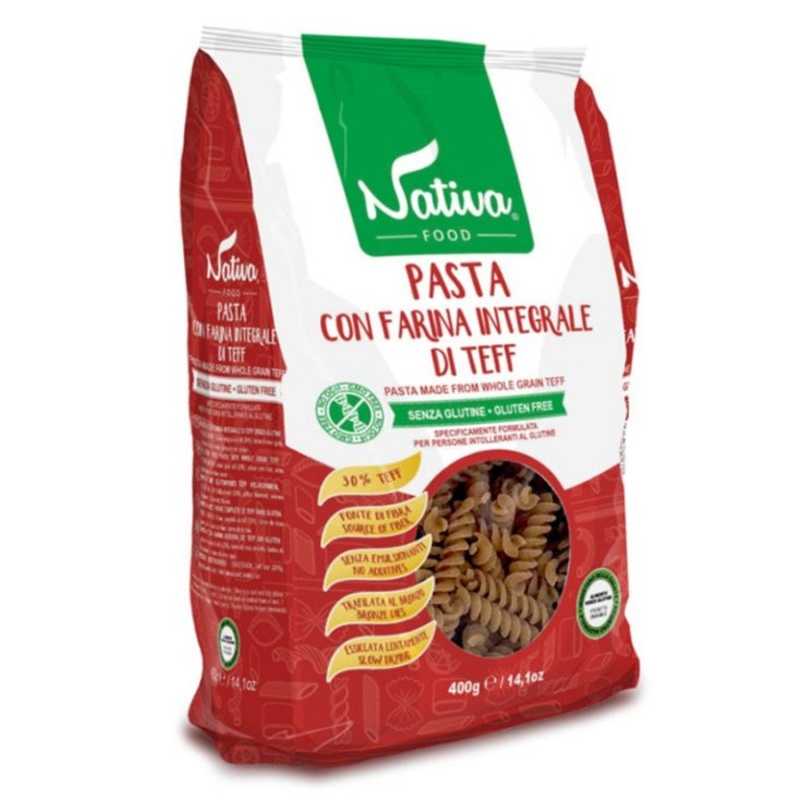 Nativa Food Fusilli Al Teff Glutenfrei 400g