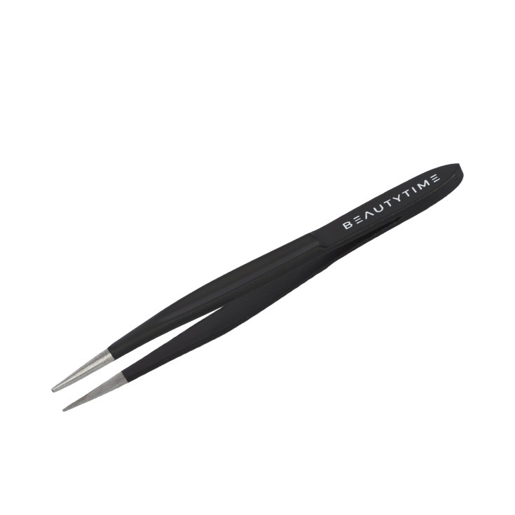 Spitze Pinzette mit Gunmetal-Finish BT 123 Beautytime