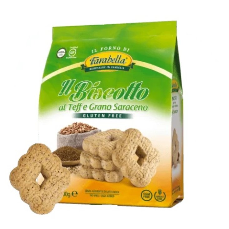 Farabella Keks mit Teff und Buchweizen Glutenfrei 200g