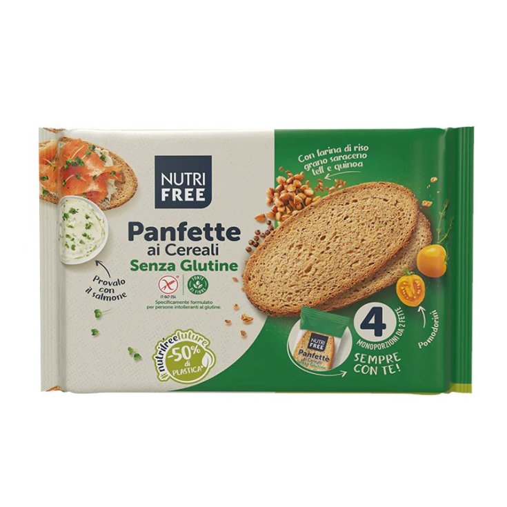 NutriFree Panfette Rustic Mehrkorn gluten- und laktosefrei 320g (4x80g)