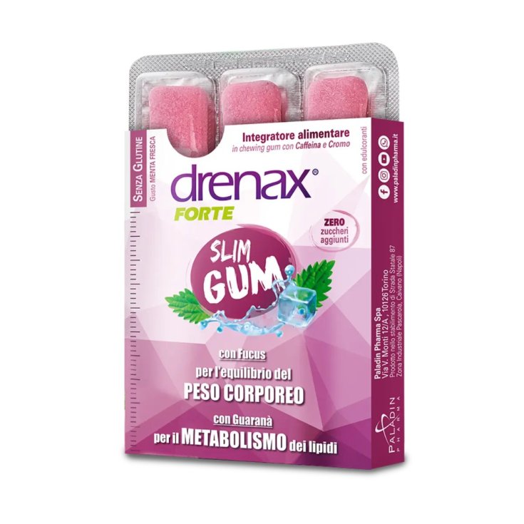 Drenax Slim Gum zum Abnehmen 9 Stück