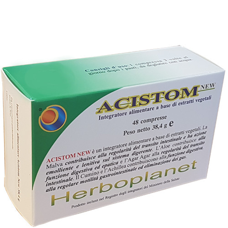 Herboplanet Acistom Neues Nahrungsergänzungsmittel 48 Tabletten