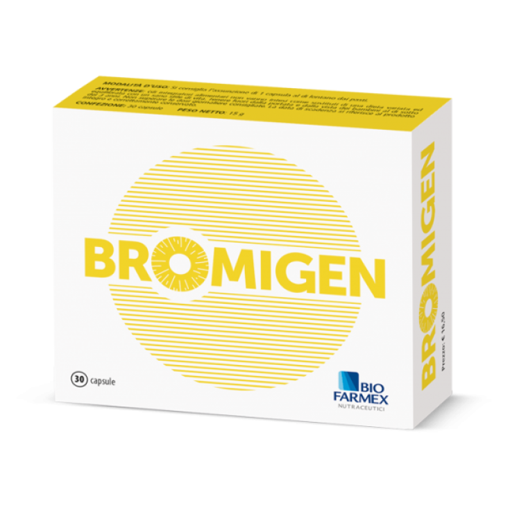 BioFarmex Bromigen Nahrungsergänzungsmittel 30 Kapseln