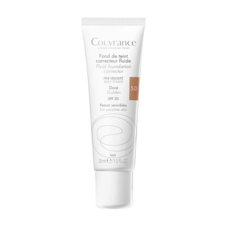 Couvrance Avène Golden Corrector Fluid Foundation 30ml