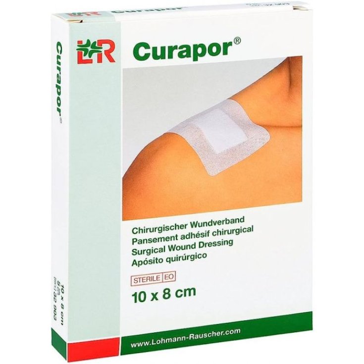 Cer Curapor 10x8cm Steril 5St