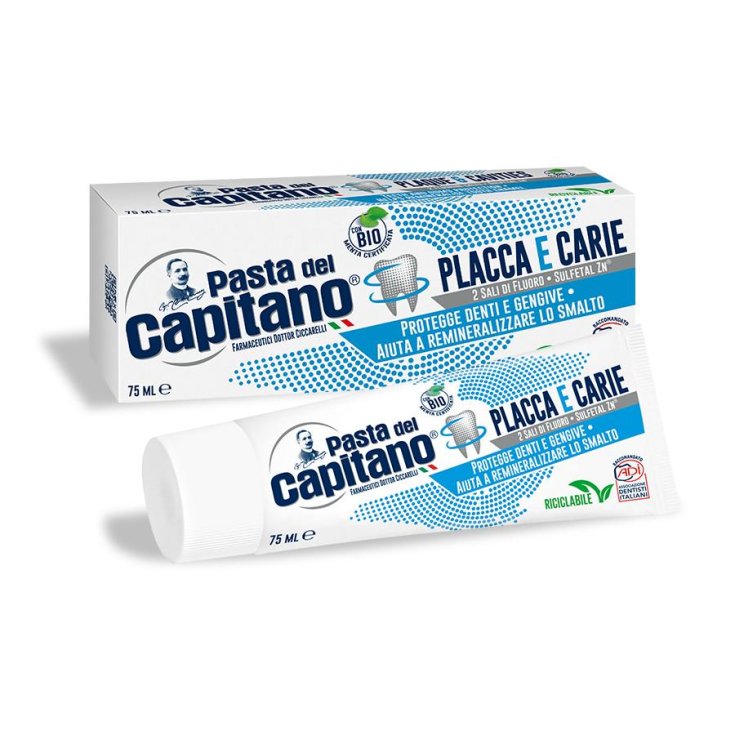 Pasta Del Capitano Plaque und Karies Dr. Ciccarelli 75ml