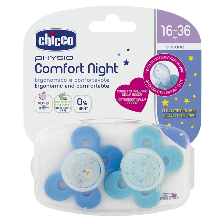Chicco Silikon Schnuller Physio Comfort Baby Comfort 16-36 M 2St