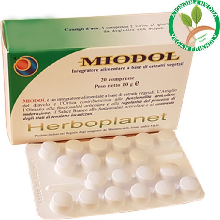 Miodol 60cpr Blisterpackung 30g