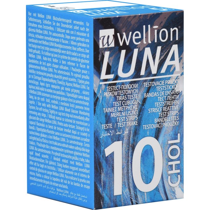 Wellion Luna Choles Blutzuckerteststreifen 10 Stück