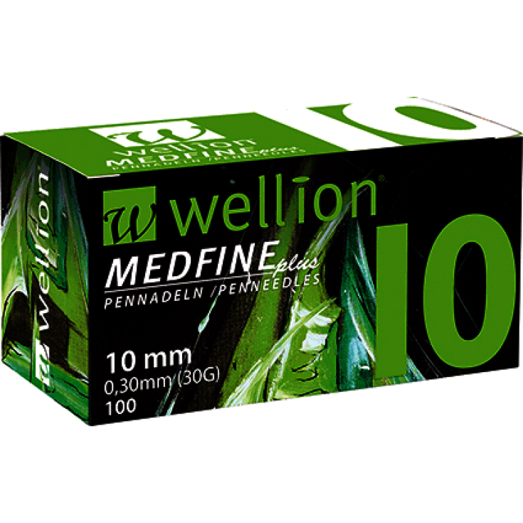 Wellion Medfine Plus 10 Nadeln zum Messen von Insulin G29 100 Stück