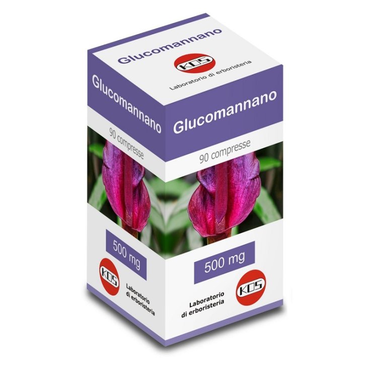 Kos Glucomannan Nahrungsergänzungsmittel 90 Tabletten mit 500 mg