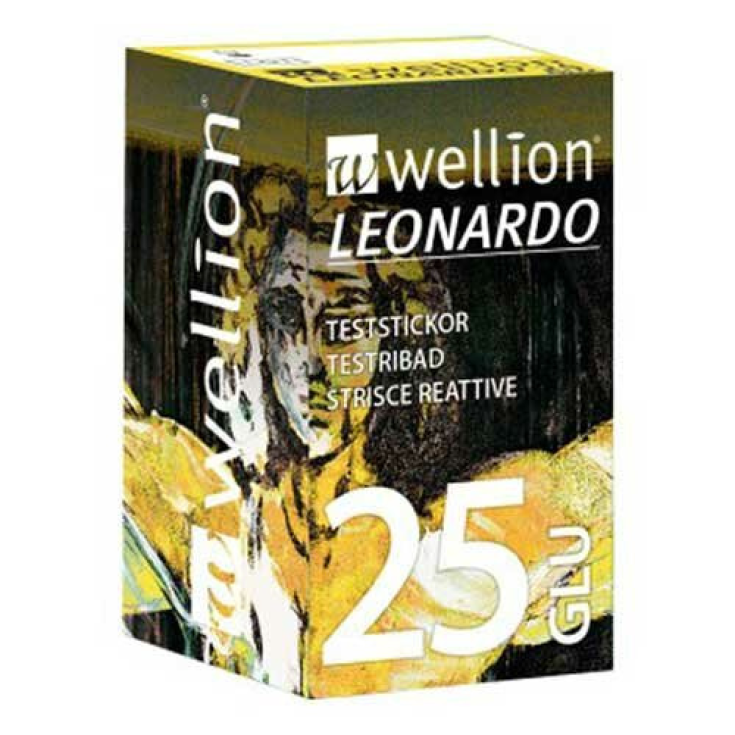 Med Trust Wellion Leonardo Streifen für Glykämie 25 Stück
