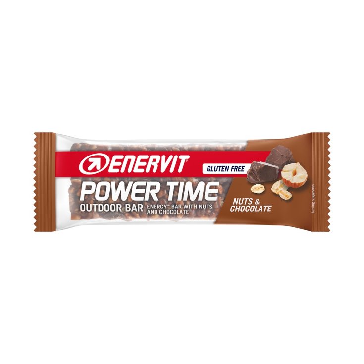 Power Time Schokoladen-Haselnuss-Riegel Enervit Sport 30g