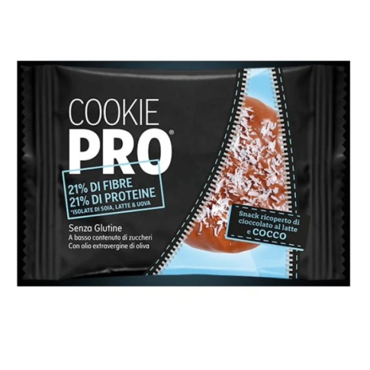 Cookie Pro Snack Kokosnuss überzogen mit Milchschokolade Monodosis 10g