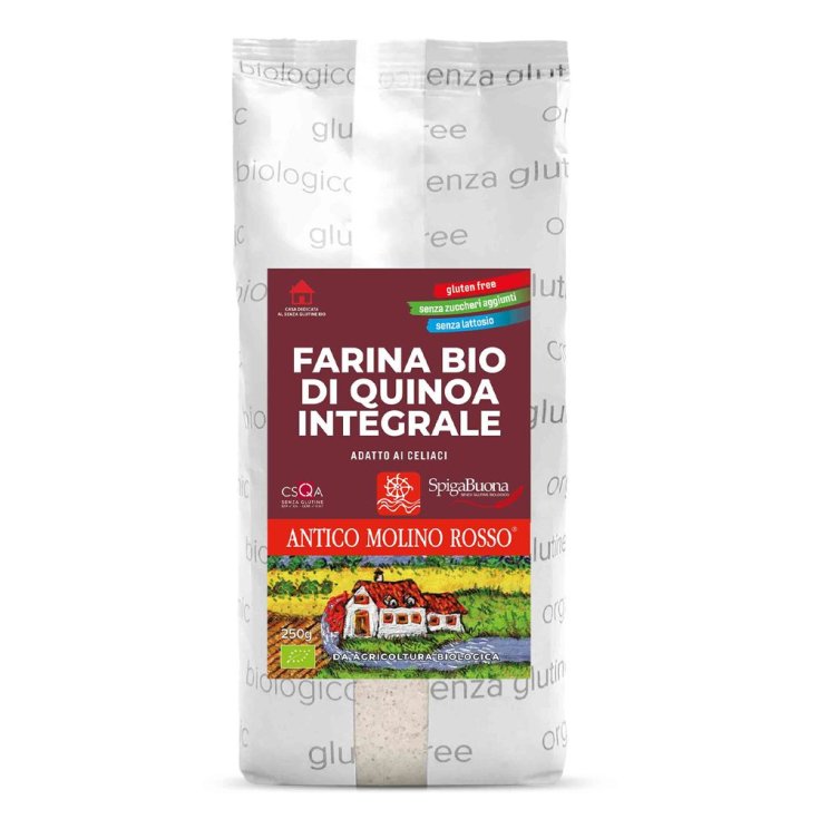 SpigaBuona Bio Quinoa Vollkornmehl Glutenfrei 250g