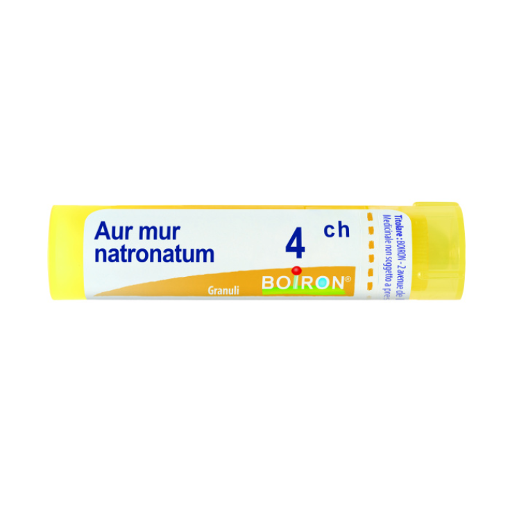 Boiron Aurum muriaticum Natronatum 4ch Granulat Homöopathisches Mittel