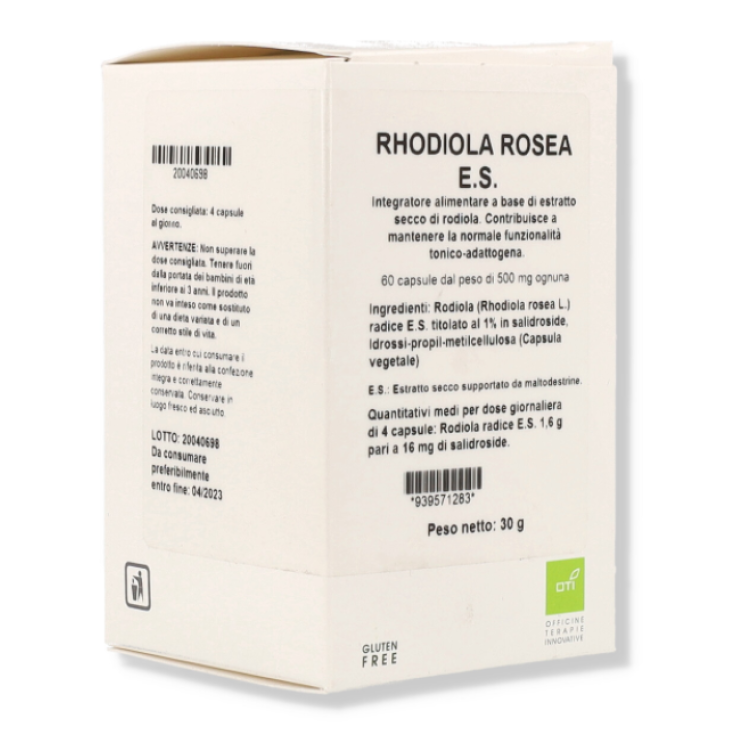 Rhodiola Rosea ES OTI 60 Kapseln mit 500 mg