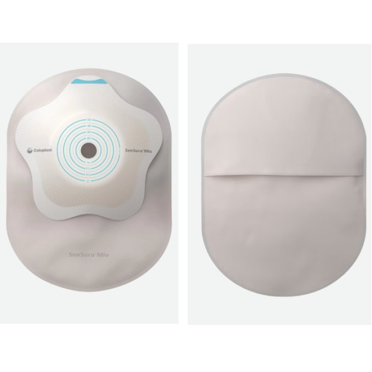 Coloplast SenSura Mio Convex Flip Einteiler für Midi-Urostomie Größe 10-40 mm