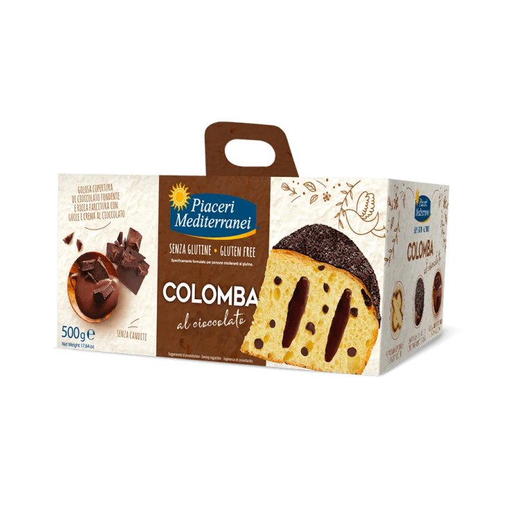 Piaceri Mediterranei Colomba mit Schokolade Glutenfrei 500g