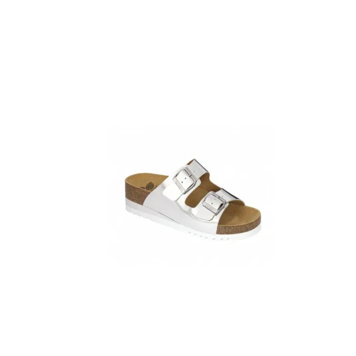 Dr. Scholls Gloria Stoff Silber 41