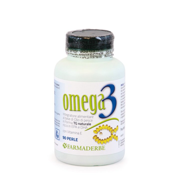 Farmaderbe Omega 3 Nahrungsergänzungsmittel 90 Perlen Softgel