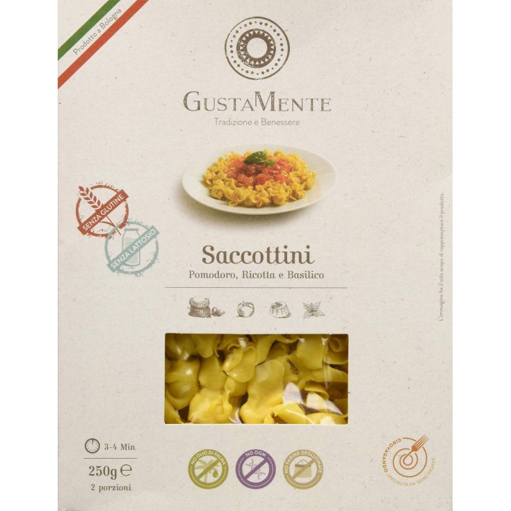 Gustamente Saccottini Tomaten-Ricotta und Basilikum Glutenfrei 125g