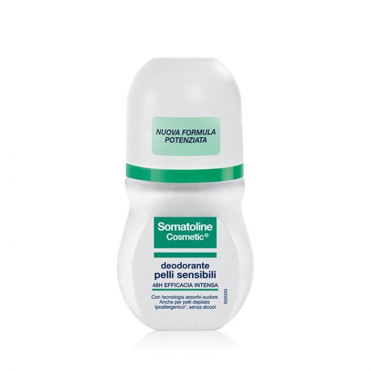Somatoline Cosmetic Deodorant Roll On für empfindliche Haut, 50 ml