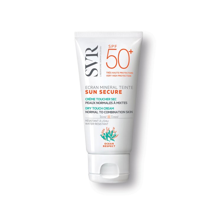 SUN SECURE Ecran Mineral Teinté Normale Haut SPF50 + SVR 50ml