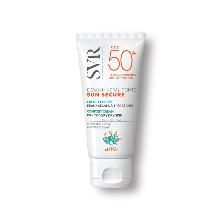 SUN SECURE Ecran Mineral Teinté Trockene Haut SPF50 + SVR 50ml