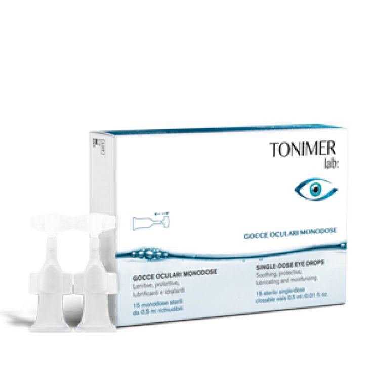 Tonimer Lab Monodose Augentropfen 12 Fläschchen