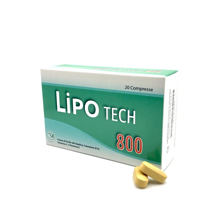 Piemme Lipotech 800 Nahrungsergänzungsmittel 20 Tabletten
