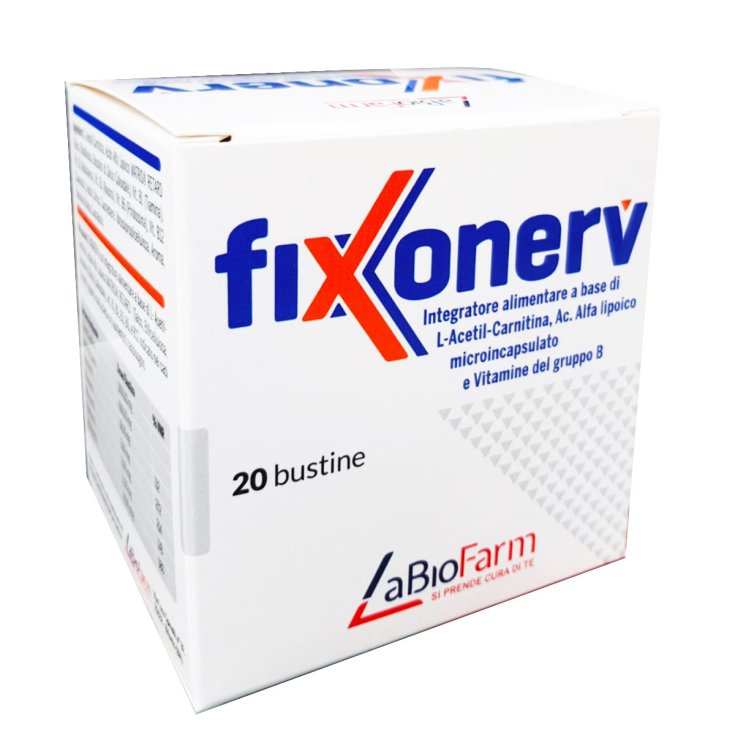 LabioFarm Fixonerv Nahrungsergänzungsmittel 20 Beutel