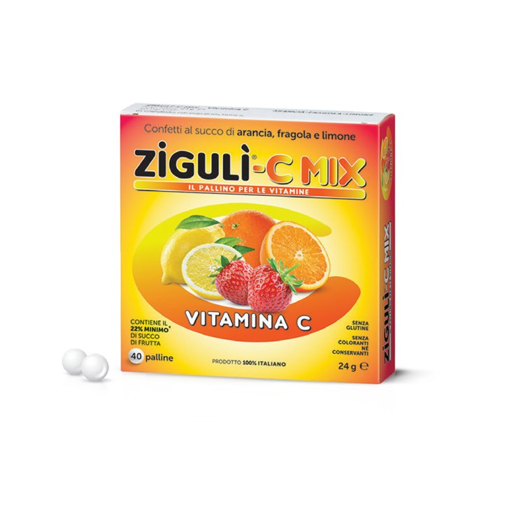 Falqui Ziguli-C Mix Vitamine 40 Kugeln 24g