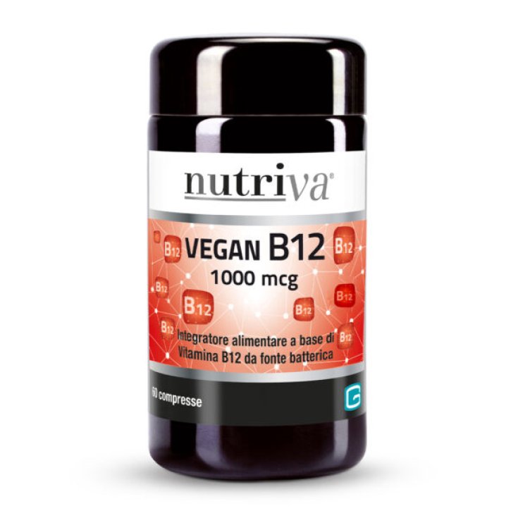 Cabassi & Giuriati Nutriva Vegan B12 60 Tabletten 1000Mcg
