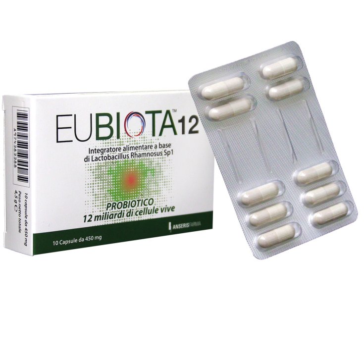 Anseris Farma Eubiota 12 Nahrungsergänzungsmittel 10 Kapseln