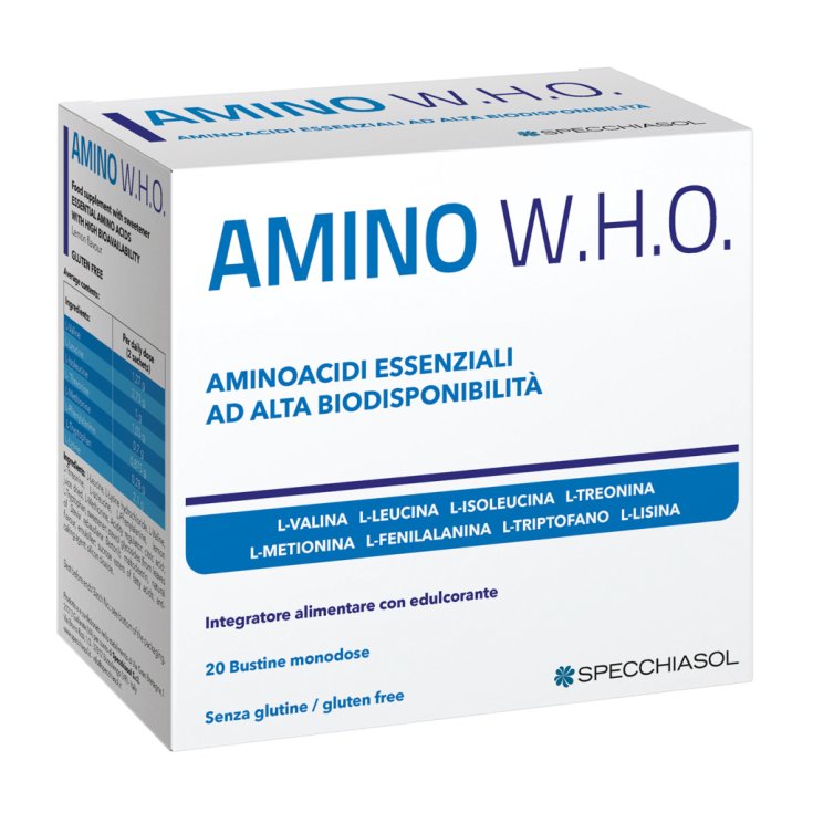 Specchiasol Amino WHO Nahrungsergänzungsmittel 20 Beutel