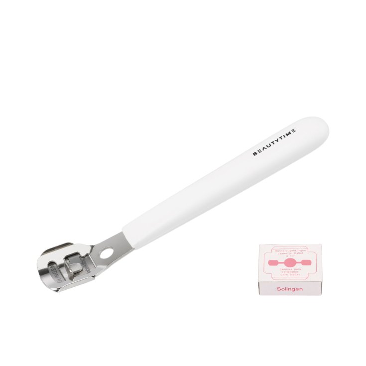 Rasierer für Hornhaut BT 160 + 10 Beautytime-Klingen
