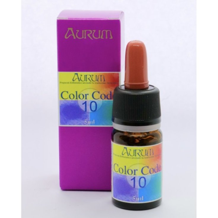 Aurum Farbcode 10 Homöopathische Tropfen 5ml