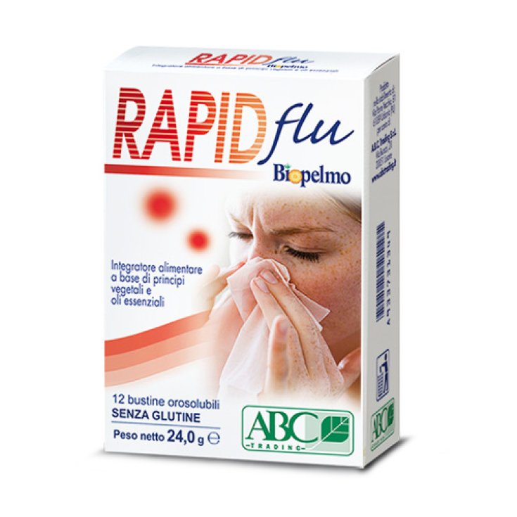 Rapid Flu Biopelmo Nahrungsergänzungsmittel 12 Beutel