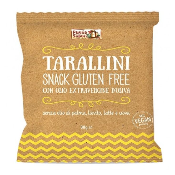 Tarallini mit Aromen von nativem Olivenöl extra Apulien 30g