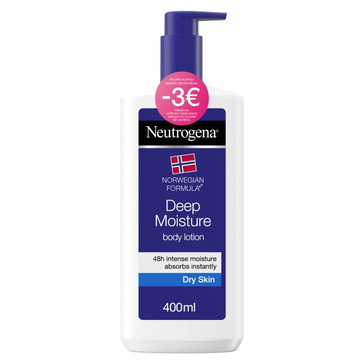 Neutrogena® Intensiv feuchtigkeitsspendende Körperflüssigkeit (mit Duft) 400 ml PROMO