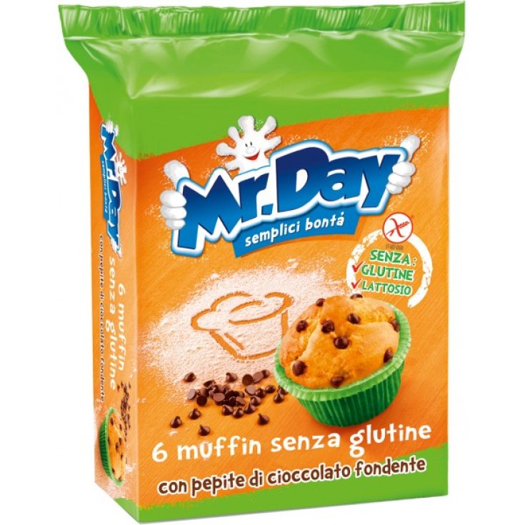 Mr Day Muffin mit glutenfreien Schokoladennuggets 252g